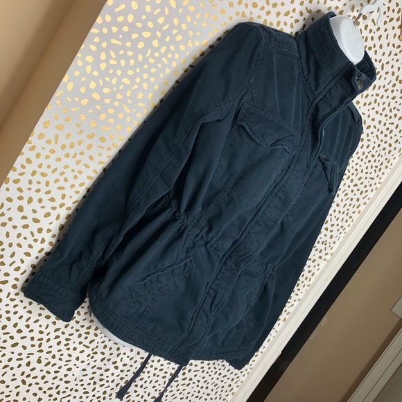 Abercrombie & Fitch field jacket navy blue large - Picture 11 of 14